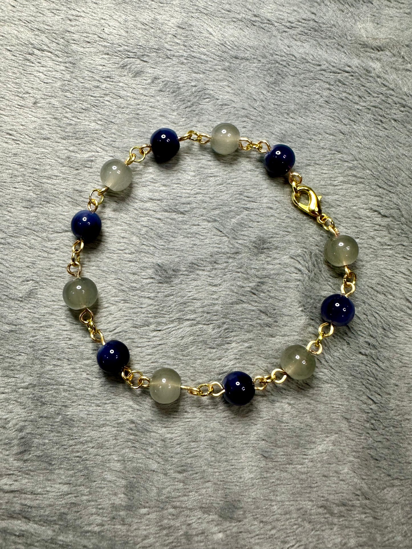 Navy & Smoked