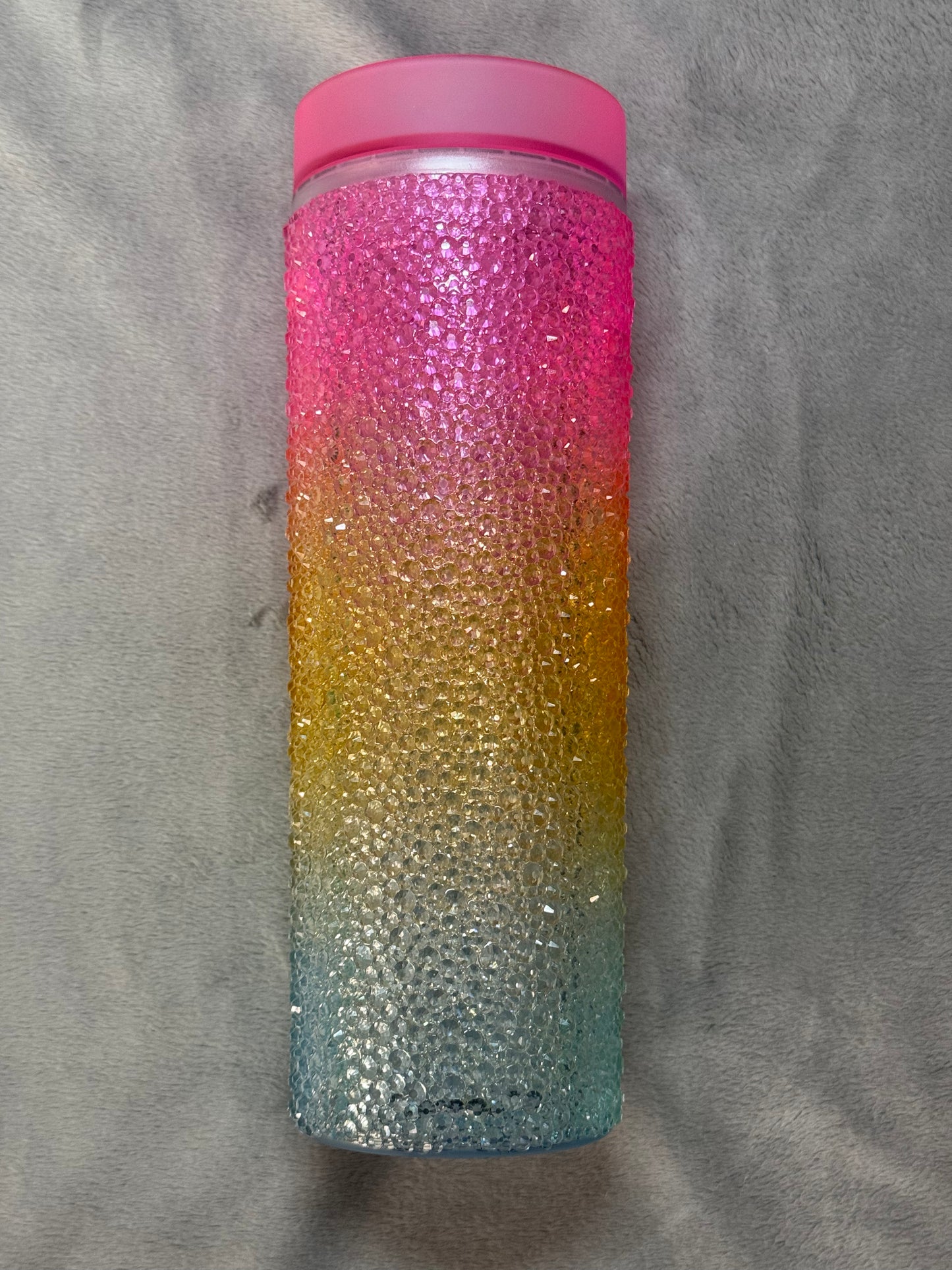 22oz Acrylic with Transparent Rhinestones